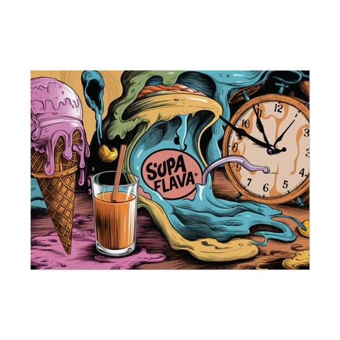 Surreal Drip Poster