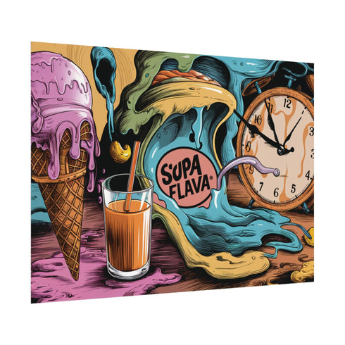 Surreal Drip Poster