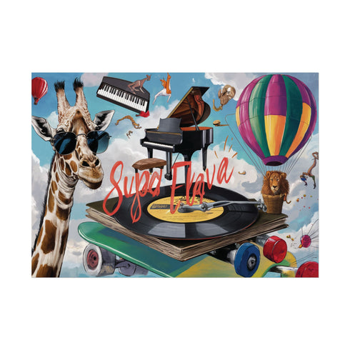 Playful Oddities Poster