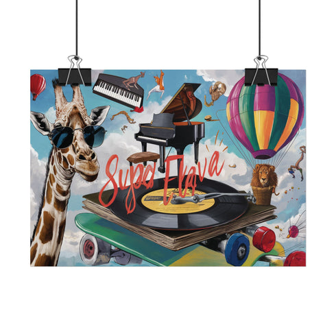 Playful Oddities Poster