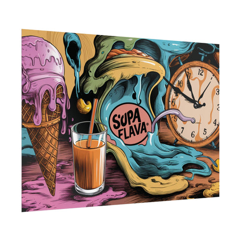 Surreal Drip Poster
