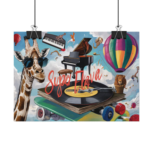 Playful Oddities Poster