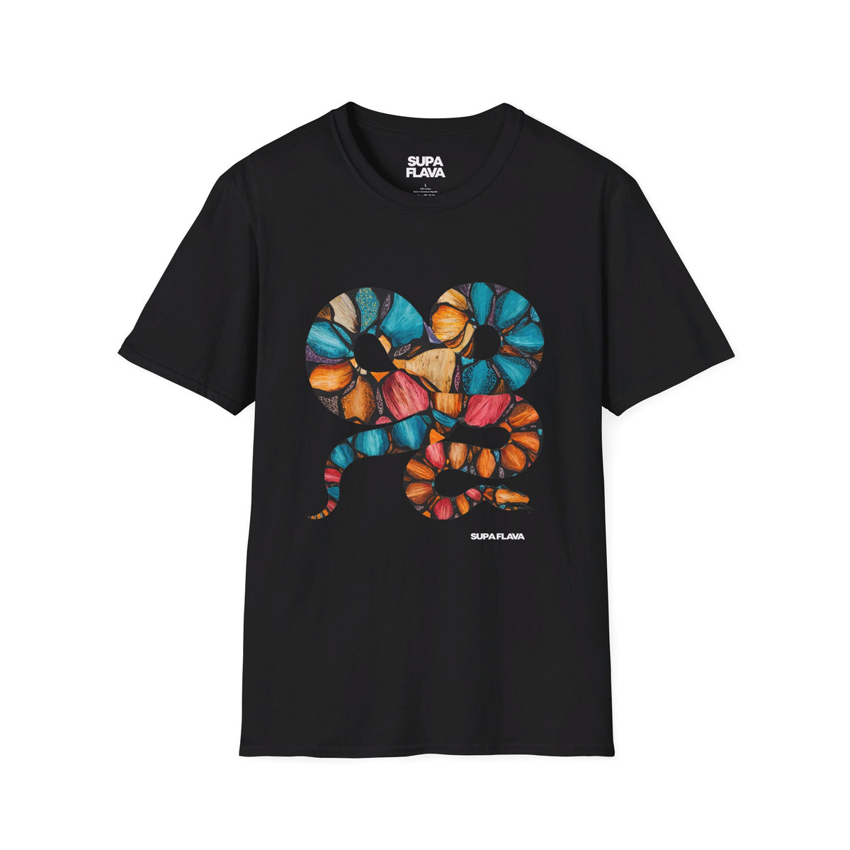 Women's Vibrant Snake T-Shirt – Supa Flava Women's Vibrant Snake T-Shirt – Supa Flava