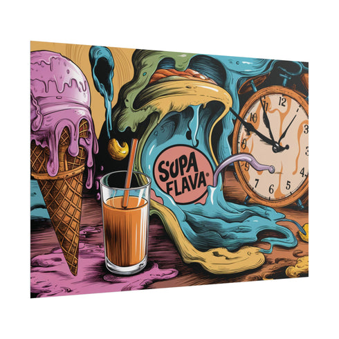 Surreal Drip Poster