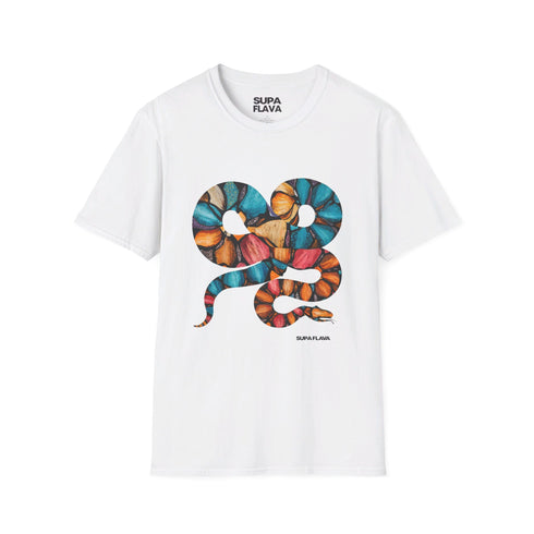 Women's Vibrant Snake T-Shirt