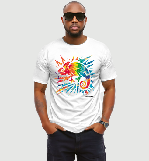 Men's Vibrant Chameleon T-Shirt