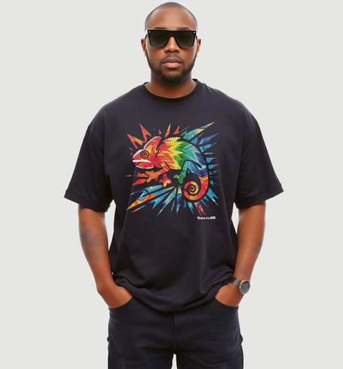 Men's Vibrant Chameleon T-Shirt