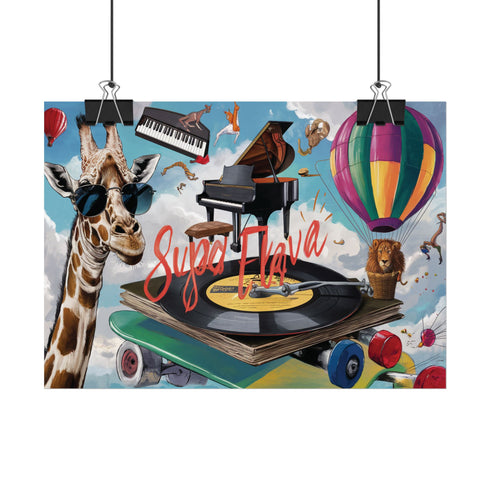 Playful Oddities Poster