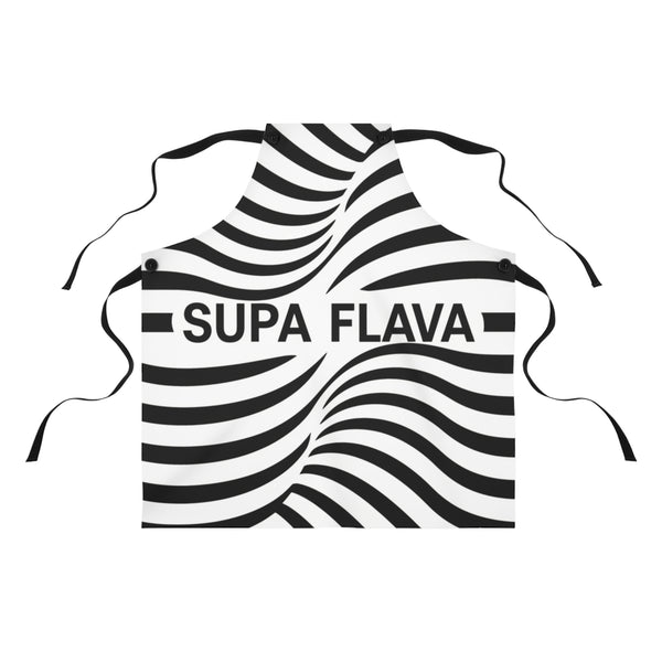 Zebra Stripe Chef's Apron