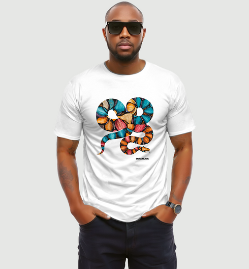 Men's Vibrant Snake T-Shirt