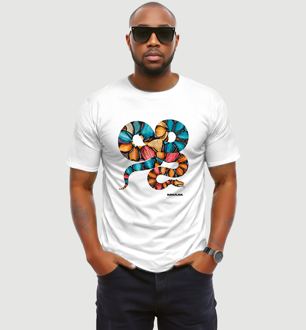 Men's Vibrant Snake T-Shirt
