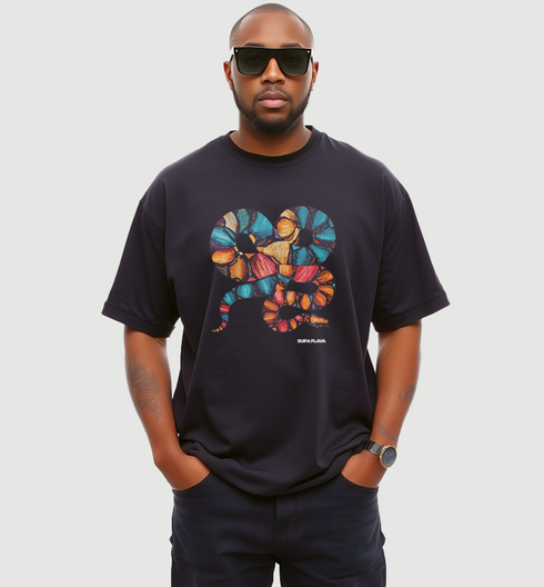 Men's Vibrant Snake T-Shirt